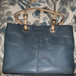 Blue Micheal Kors Purse